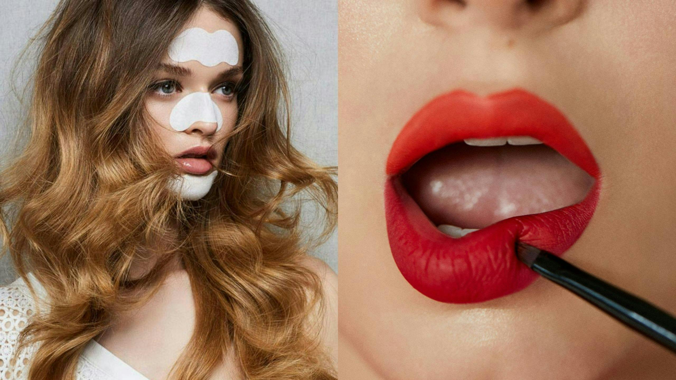 face person human lipstick cosmetics mouth lip