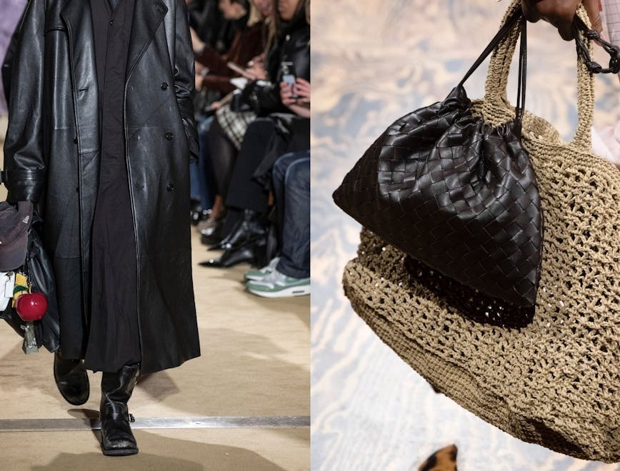 accessories bag handbag purse clothing coat footwear shoe overcoat