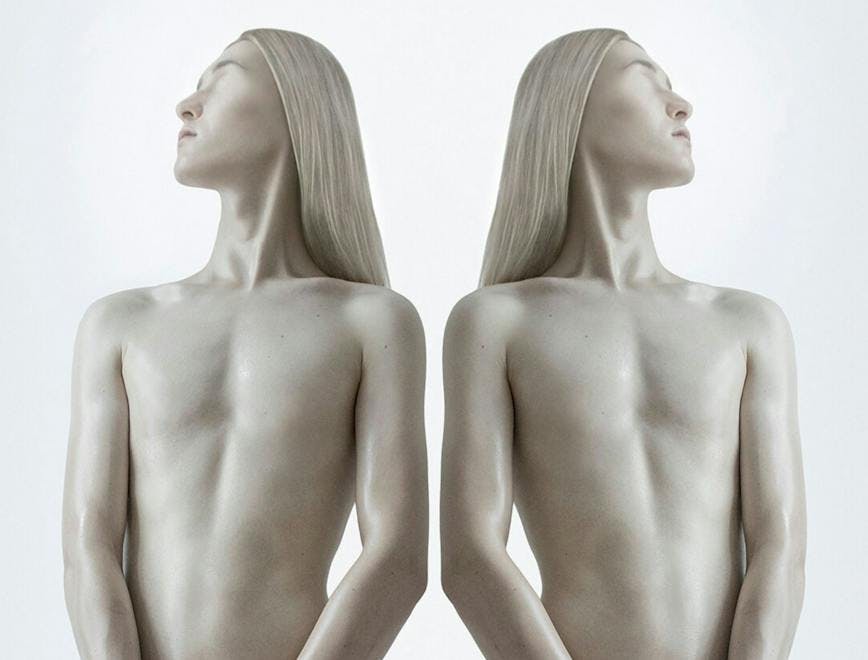mannequin back torso person human