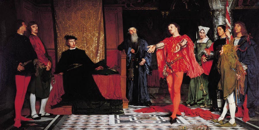 Vào thời Shakespearean, đàn ông thường ăn mặc như phụ nữ để đóng vai phụ nữ trong các tác phẩm. 