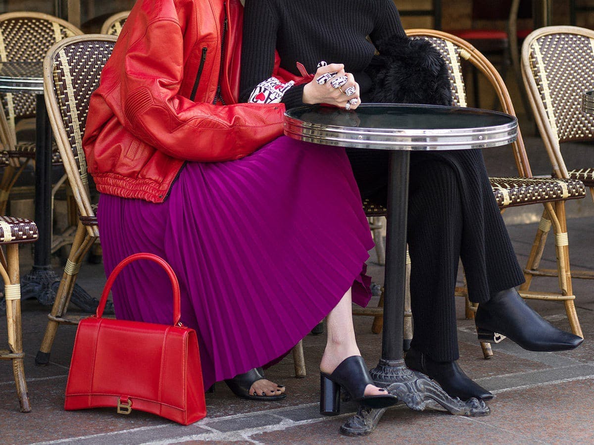 clothing person chair furniture handbag accessories bag footwear coat jacket