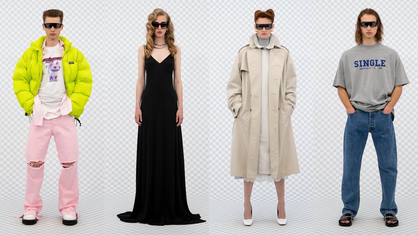 coat clothing person sunglasses accessories jacket evening dress fashion gown robe