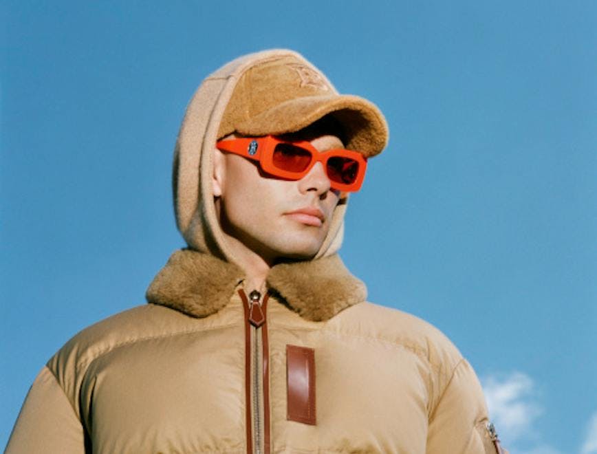 clothing apparel sunglasses accessories accessory jacket coat person human