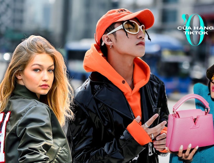 clothing apparel person human sunglasses accessories coat handbag bag jacket