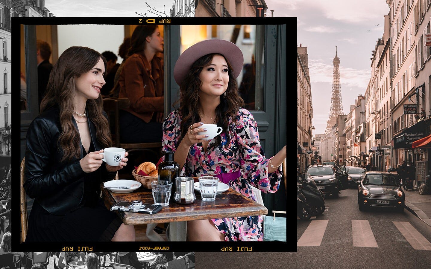 street road city collage woman adult female person restaurant cafe