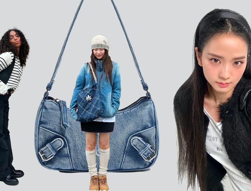 accessories bag handbag purse female girl person teen clothing coat
