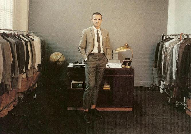 blazer jacket formal wear suit tie dressing room adult male man person
