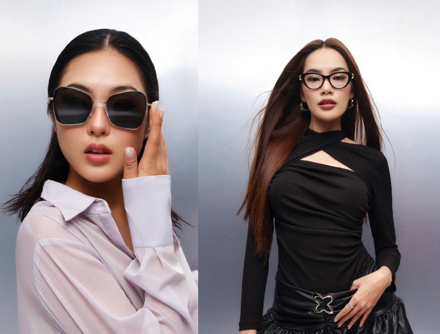 accessories sunglasses glasses blouse long sleeve person portrait adult female woman