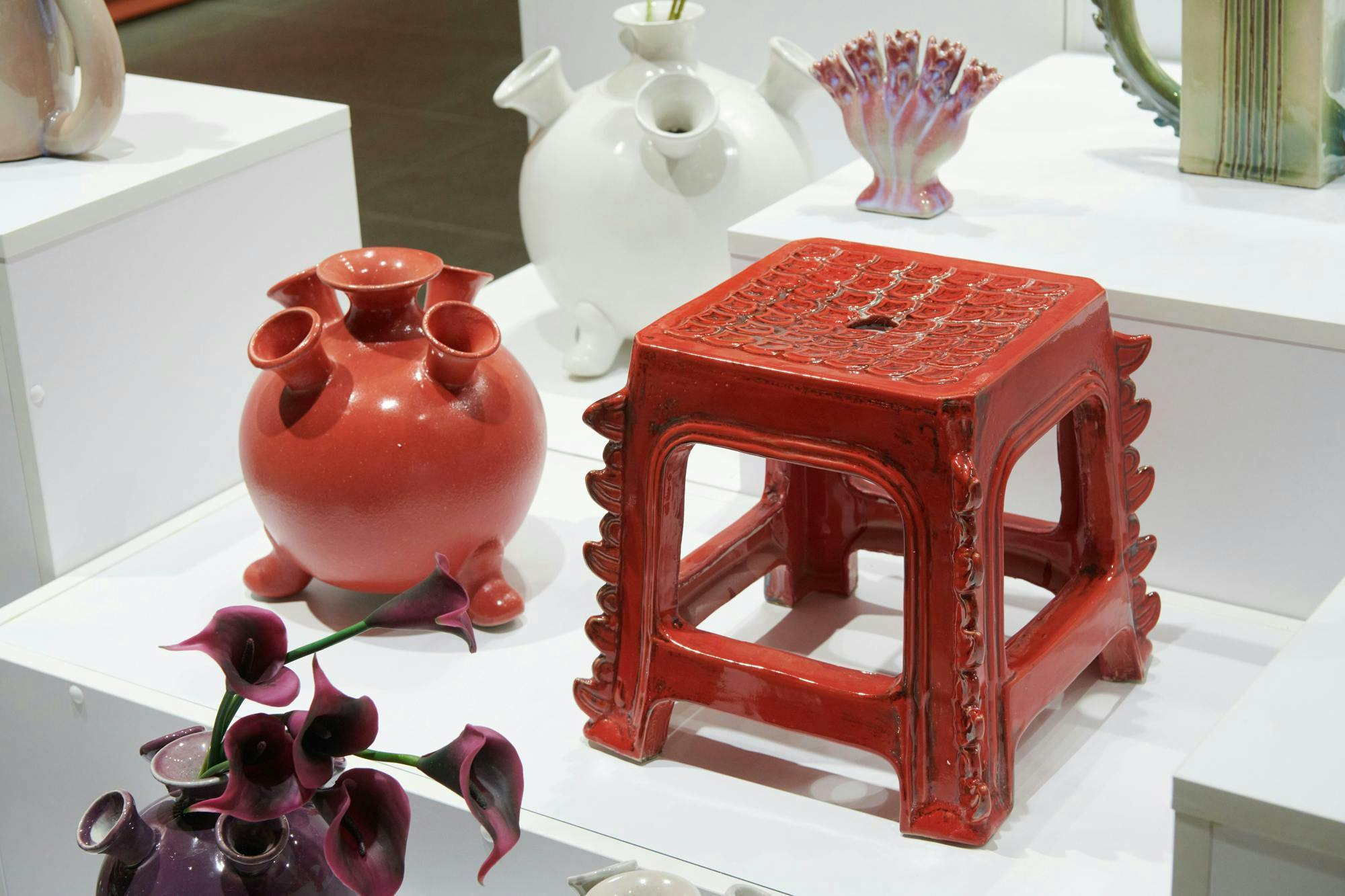 pottery cookware pot jar handicraft vase furniture porcelain flower flower arrangement