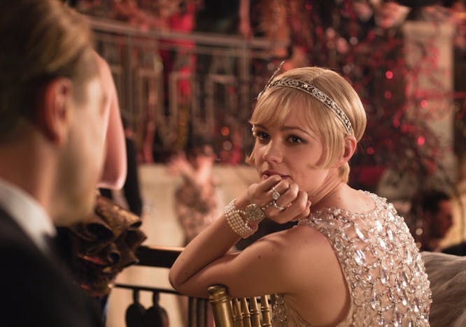 daisy buchanan-carey mulligan red camera finger person adult male man formal wear suit dress face accessories