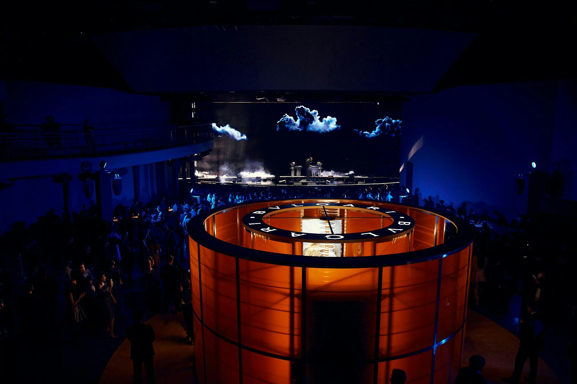 lighting stage urban concert crowd person indoors theater planetarium city