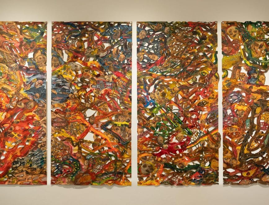 art modern art painting canvas collage