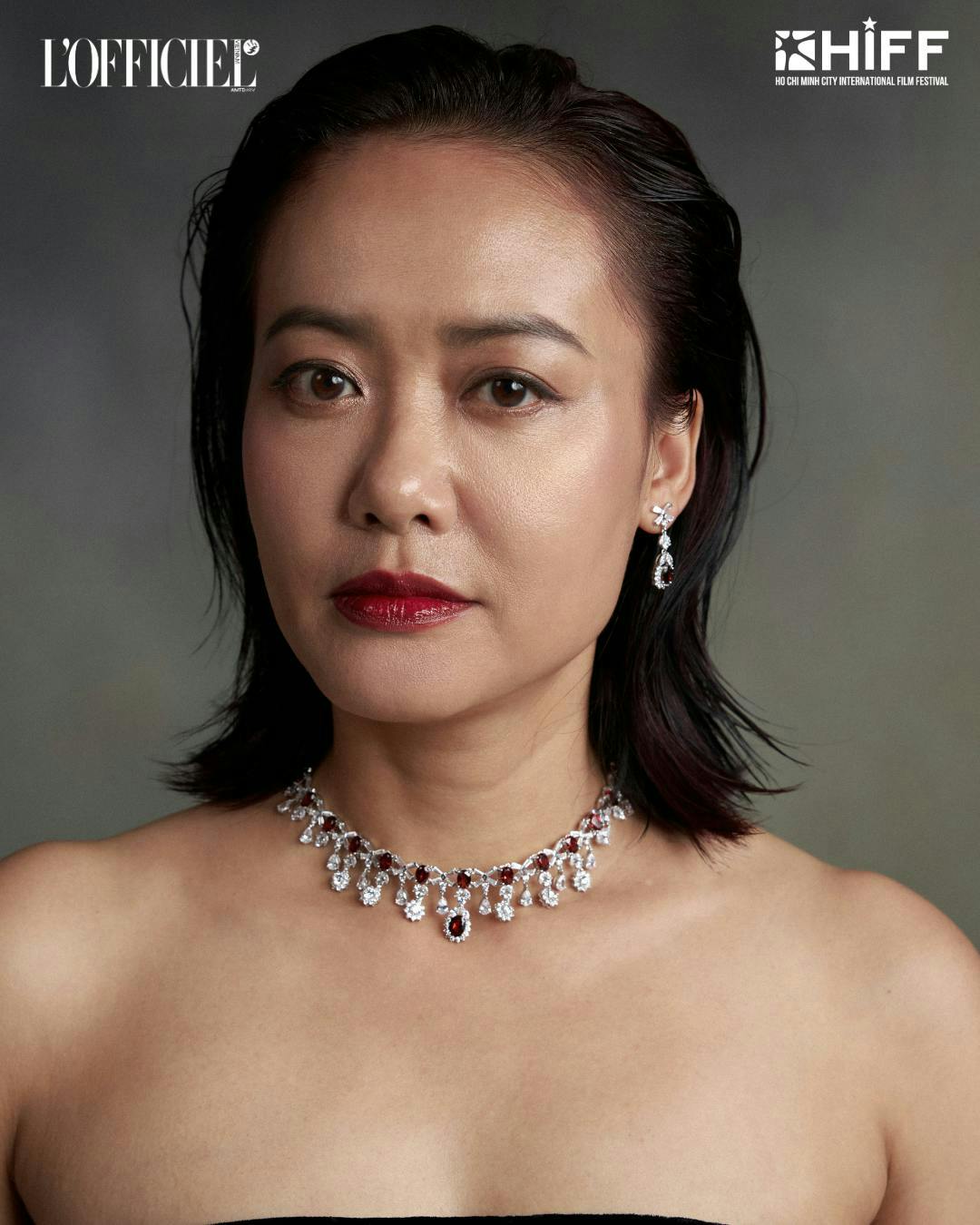 accessories head person face cosmetics lipstick jewelry necklace photography portrait