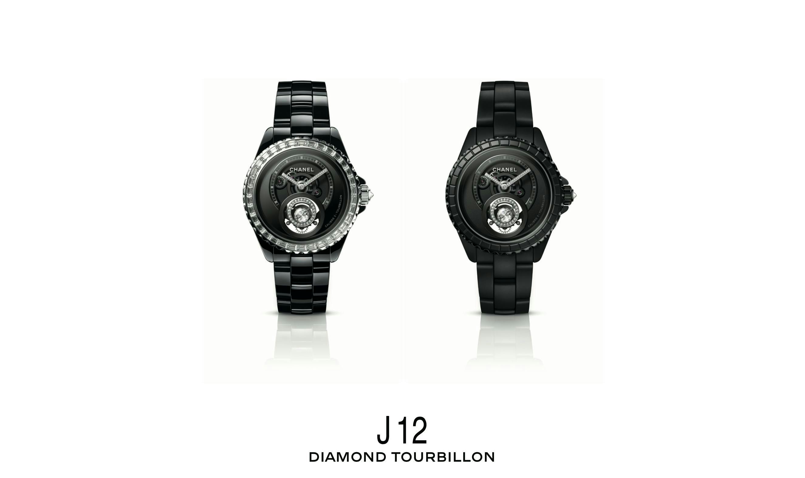 Chiếc đồng hồ Chanel - J12 Diamond Tourbillon Calibre 5 vẻ đẹp thẩm mỹ